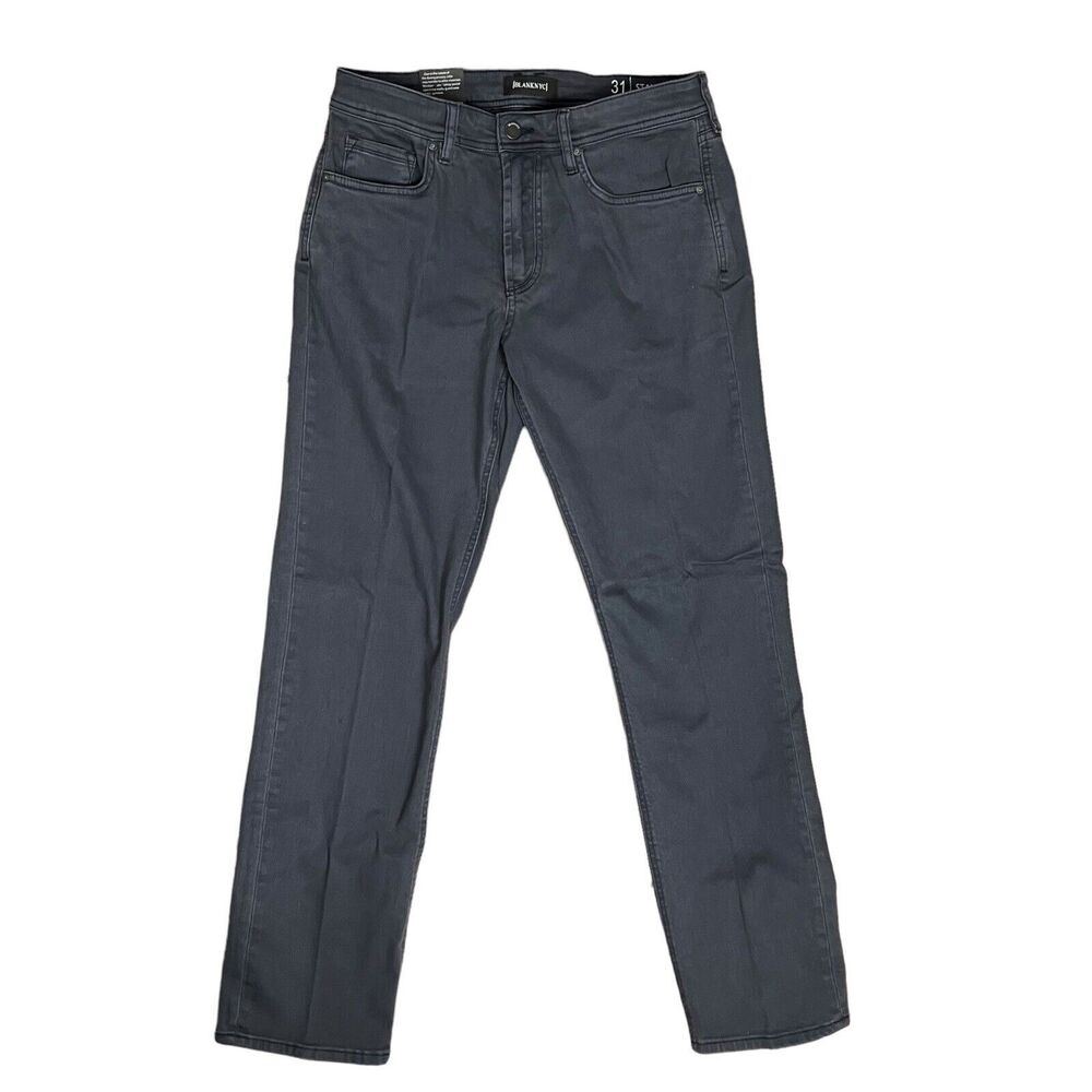 Blank NYC Pants Men Size 32 x 32* Grey Chino Stanton Straight Leg Normcore Clean